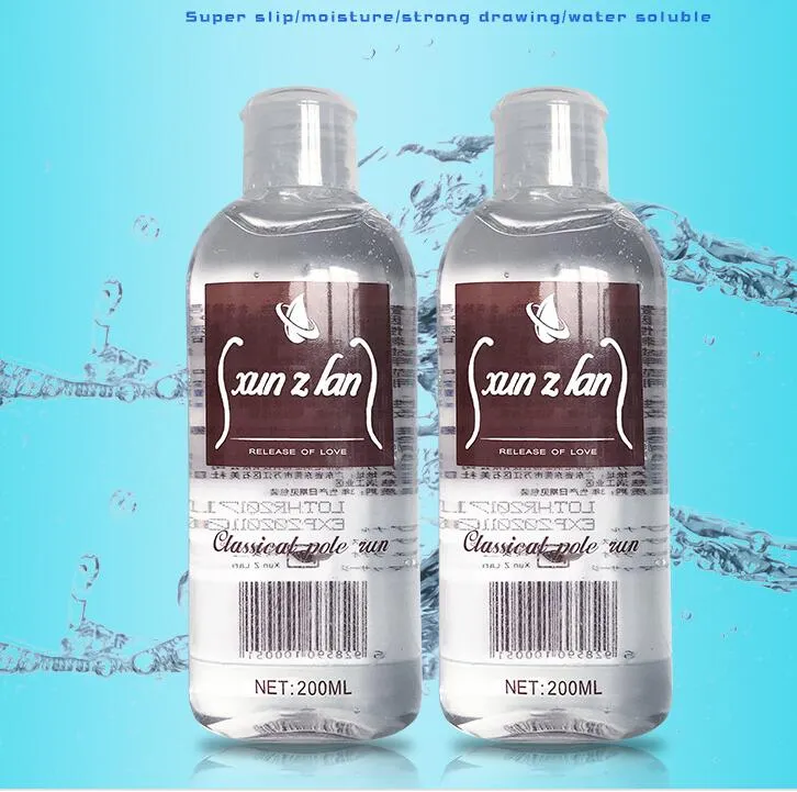 200ML Water-soluble Lubricants Lube For Vagina Anus Body Massage Oil