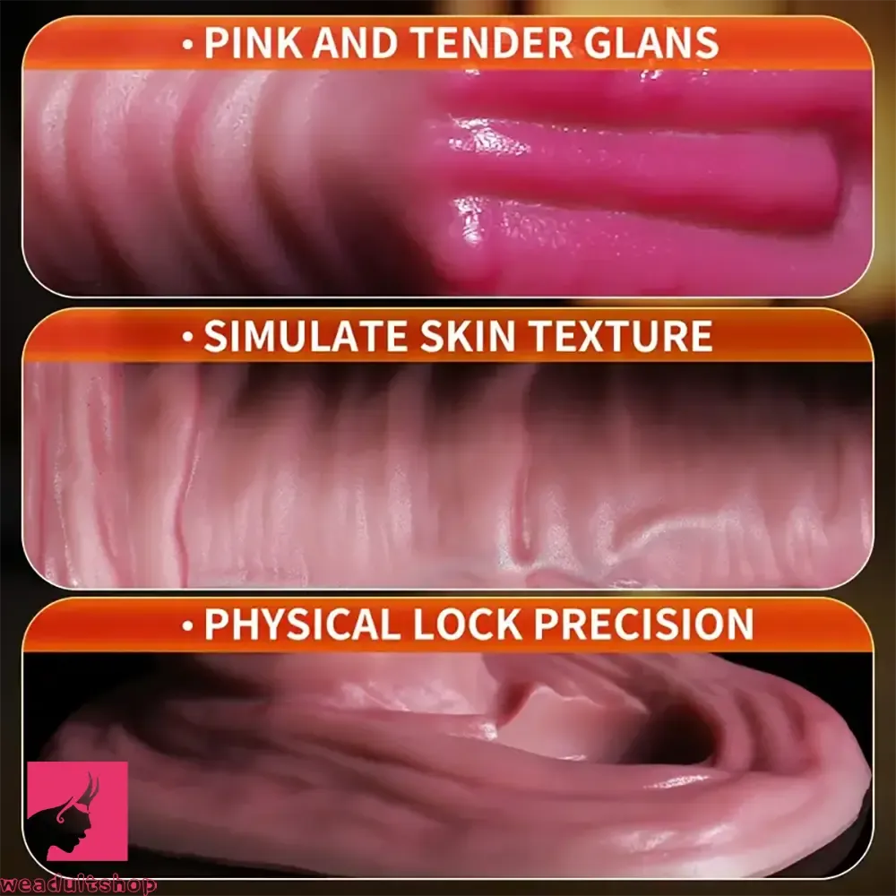 5.1in 6.9in Penis Sleeve Extender Silicone Soft Dildo With Cock Ring