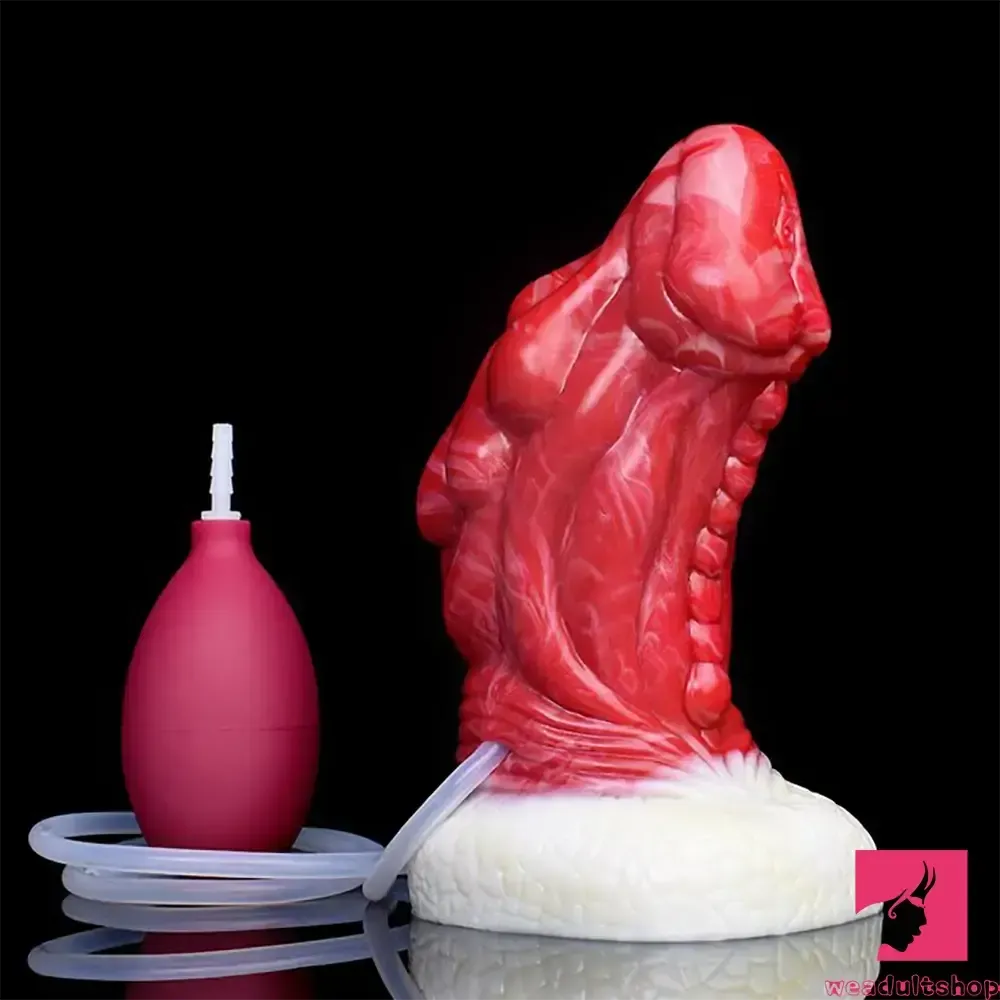 6.5in Fantasy Monster Silicone Soft Dragon Ejaculating Men Dildo