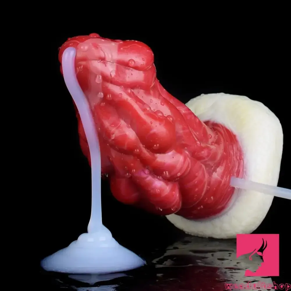 6.5in Fantasy Monster Silicone Soft Dragon Ejaculating Men Dildo