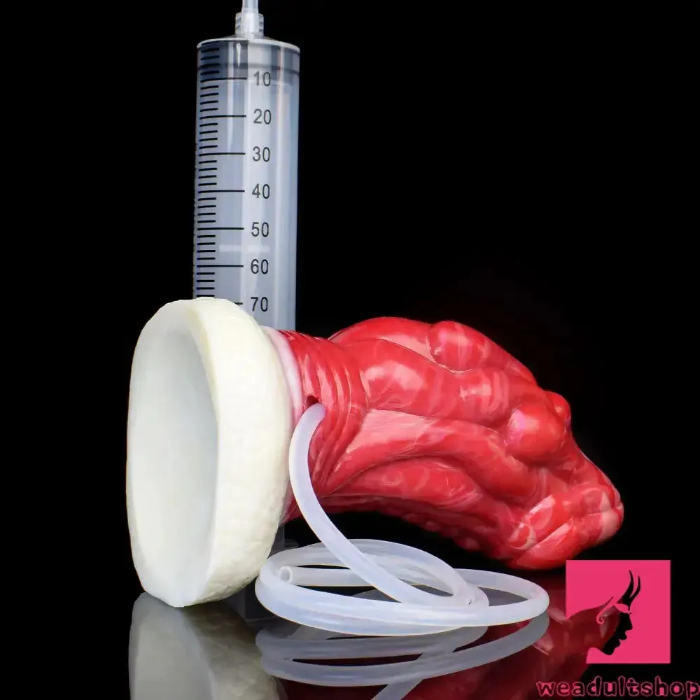 6.5in Fantasy Monster Silicone Soft Dragon Ejaculating Men Dildo