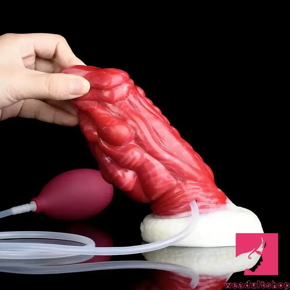 6.5in Fantasy Monster Silicone Soft Dragon Ejaculating Men Dildo