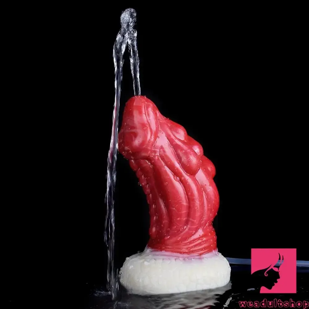 6.5in Fantasy Monster Silicone Soft Dragon Ejaculating Men Dildo