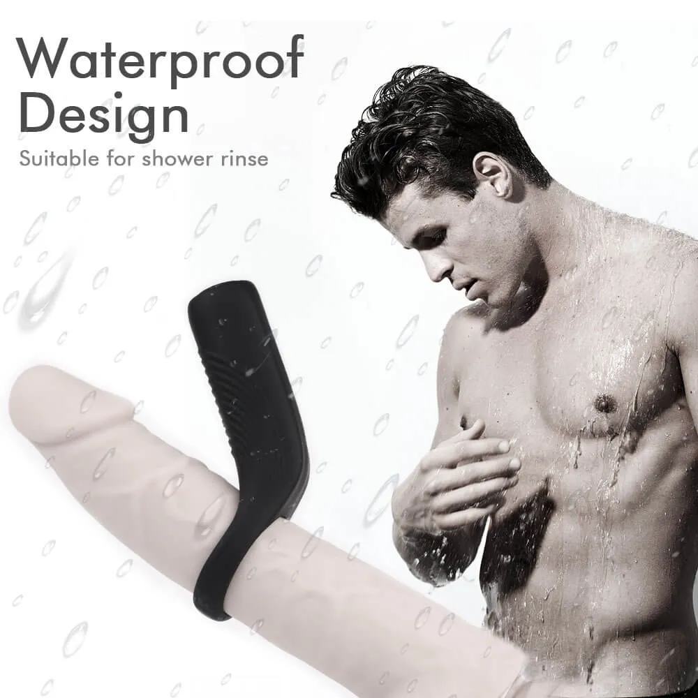 9 kinds Strong Vibrating Penis Ring Elastic Cock Massage Tool