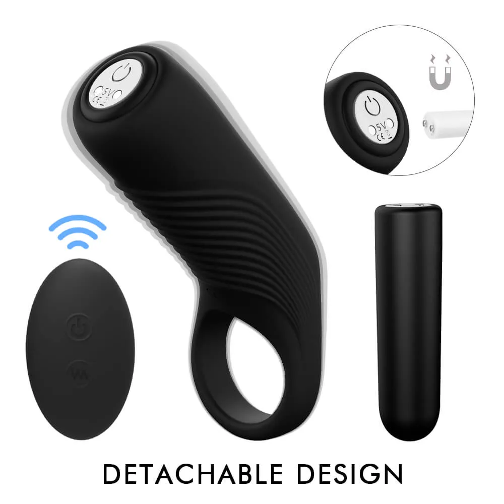9 kinds Strong Vibrating Penis Ring Elastic Cock Massage Tool