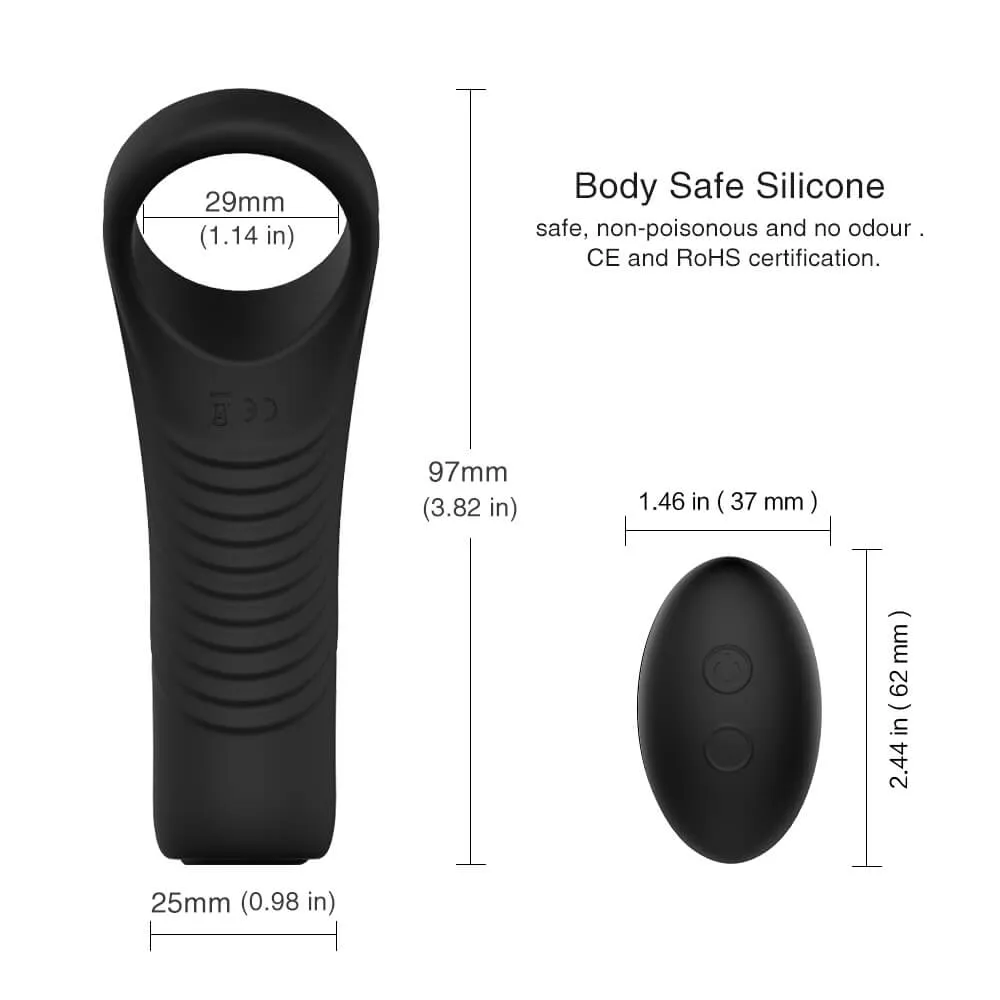 9 kinds Strong Vibrating Penis Ring Elastic Cock Massage Tool