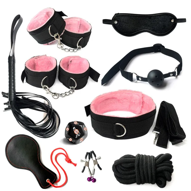 BDSM Sex Bondage Kit Adult Game Set Restrain Sex Toys For Couples