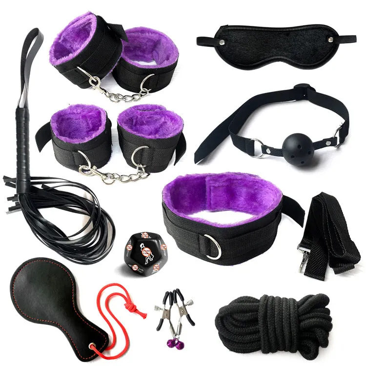 BDSM Sex Bondage Kit Adult Game Set Restrain Sex Toys For Couples