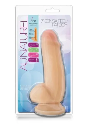 Blush Au Naturel 7 Sensa Feel Fat Boy Dildo