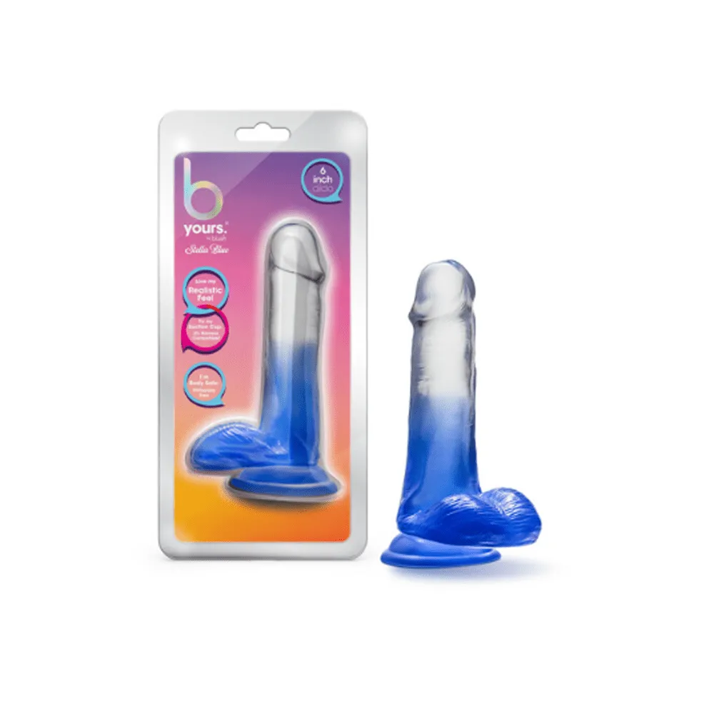 Blush B Yours Stella Blue Dildo
