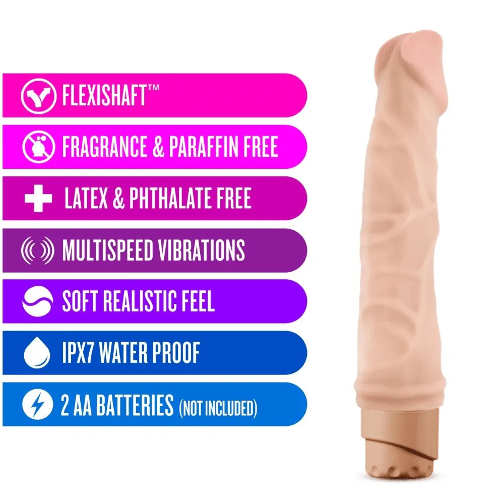 Blush Dr. Skin 8.75 Cock Vibe #6
