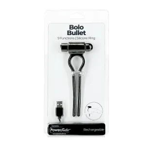 BOLO Adjustable Penis Ring with 2.5 Mini Pwer Bullet
