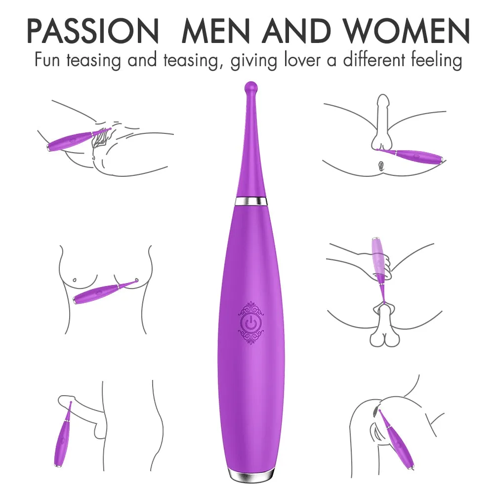 Breasts Clitoris Stimulation 9 Modes Removable Vibrator