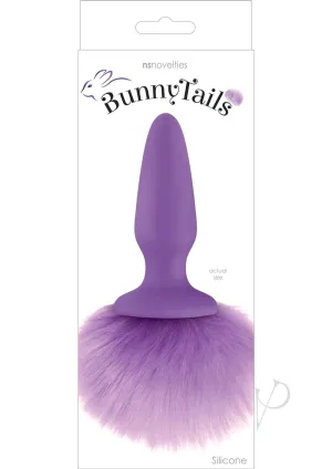 Bunny Tails Anal Plug Purple