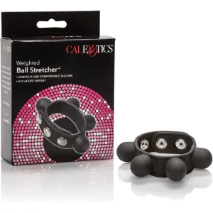 Calexotics Silicone Weighted Ball Stretcher Penis Ring