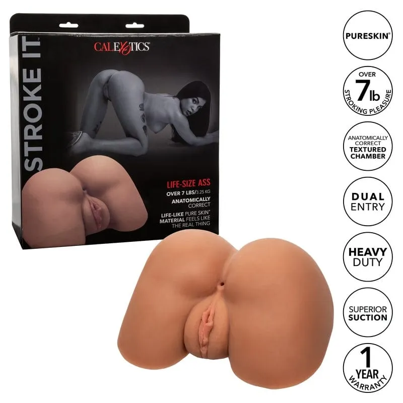 Calexotics Stroke It Life-Size Ass