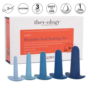 California Exotics - Theyology 5 Piece Wearable Anal Training Set (Multi Colour)