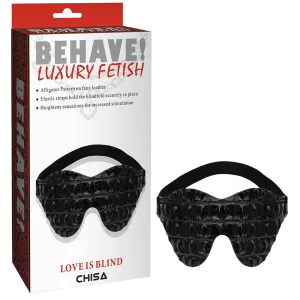 Chisa Love is Blind Blindfold BDSM Eye Mask Bondage Role Play Fetish Sex Toy