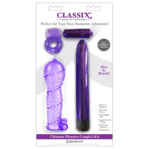 Classix 4-Piece Ultimate Pleasure Couple's Kit Purple
