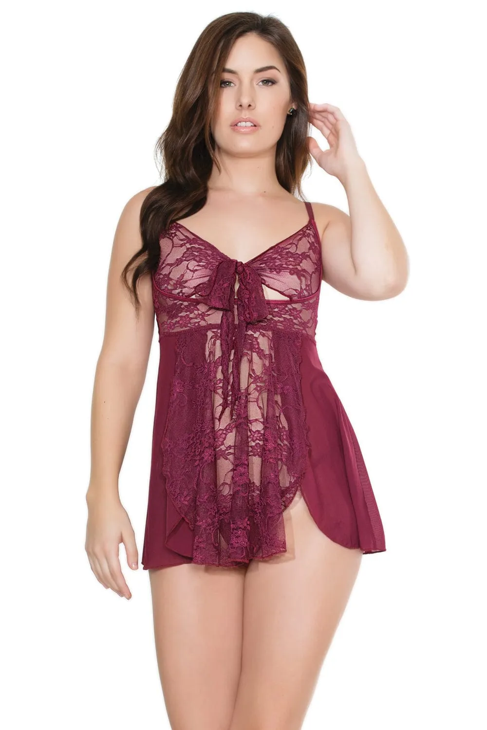 Coquette The Pour Me Another Babydoll & G-String Set