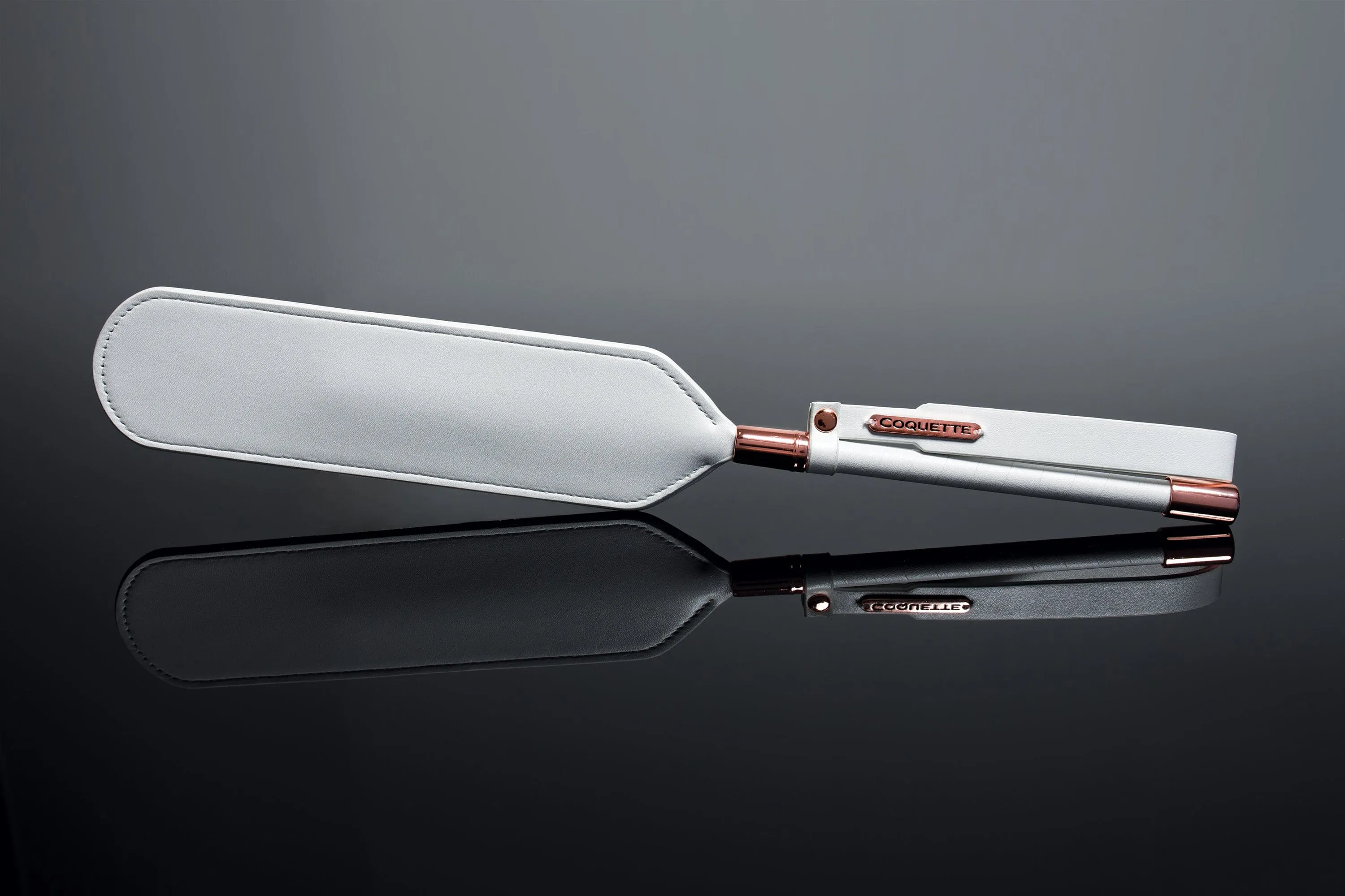 Coquette Vegan Leather White Paddle