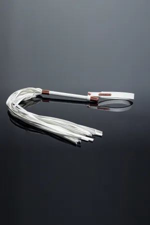 Coquette Vegan Leather White Whip