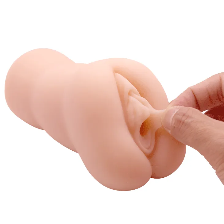 Crazy Bull Leona Realistic 3D Vagina Male Masturbator & 2 Rings Stroker Pocket Pussy
