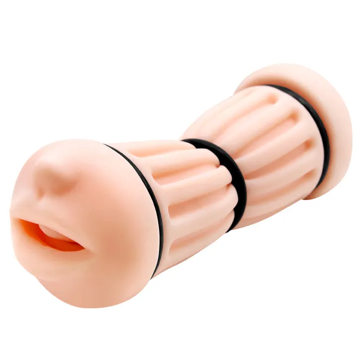 Crazy Bull Nancy Realistic Double-Entry Mouth & Vagina Male Masturbator Stroker