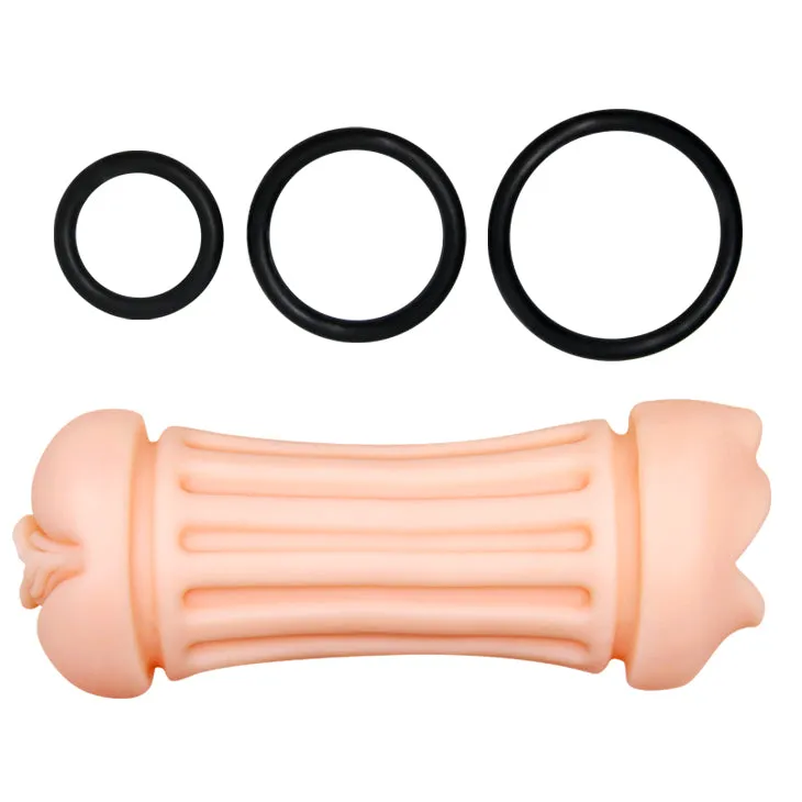 Crazy Bull Nancy Realistic Double-Entry Mouth & Vagina Male Masturbator Stroker