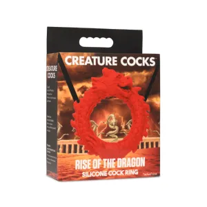Creature Cocks Rise Of The Dragon Silicone Cock Ring