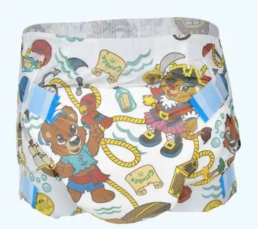 Crinklz Buccaneer Adult Diaper (15 Diapers) Full Pack