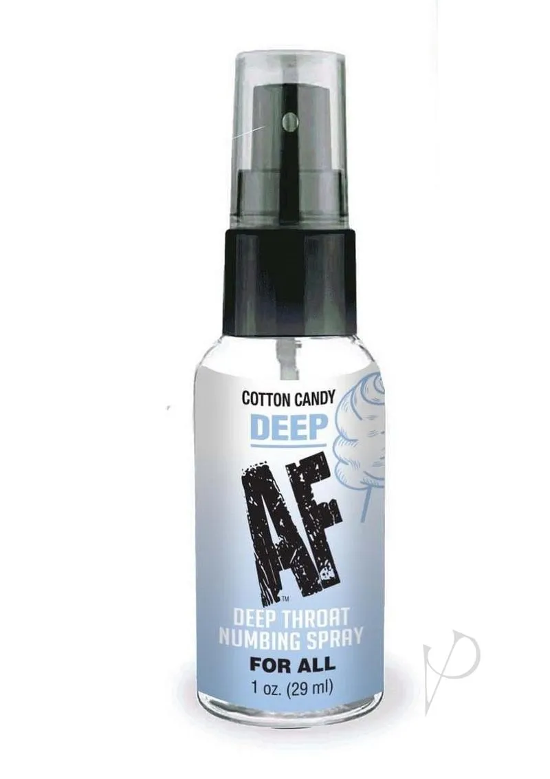 Deep Af Numbing Throat Spray Cotton Can