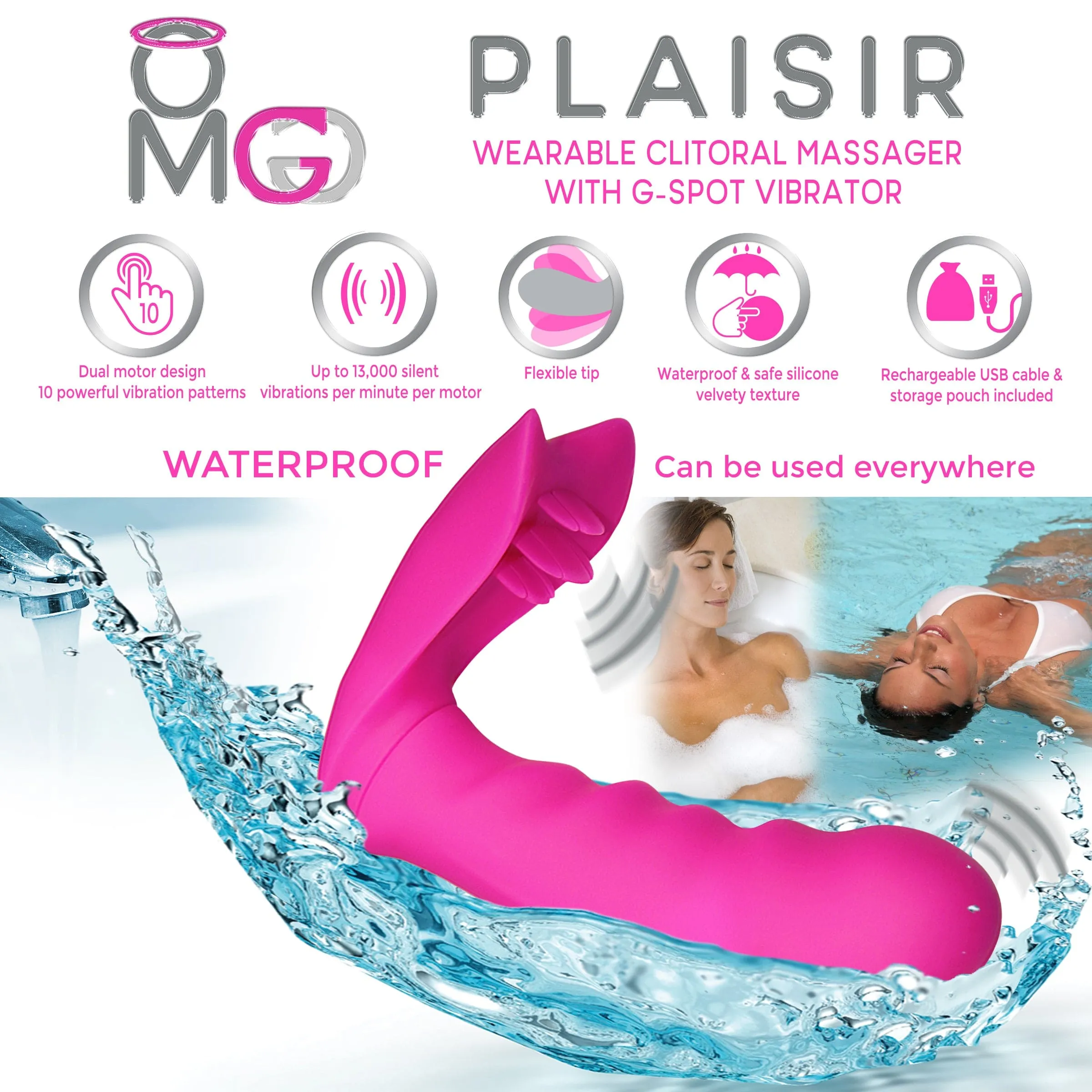 Deeva OMG Plaisir Wearable Clitoral Vibrator