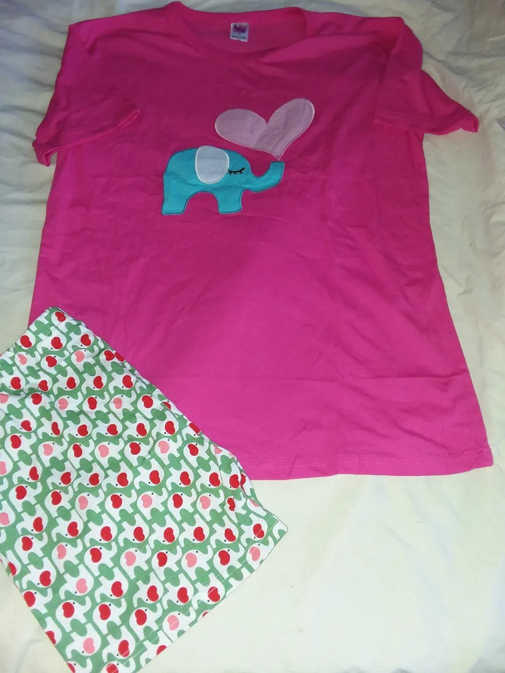Elephants Cotton Shorts