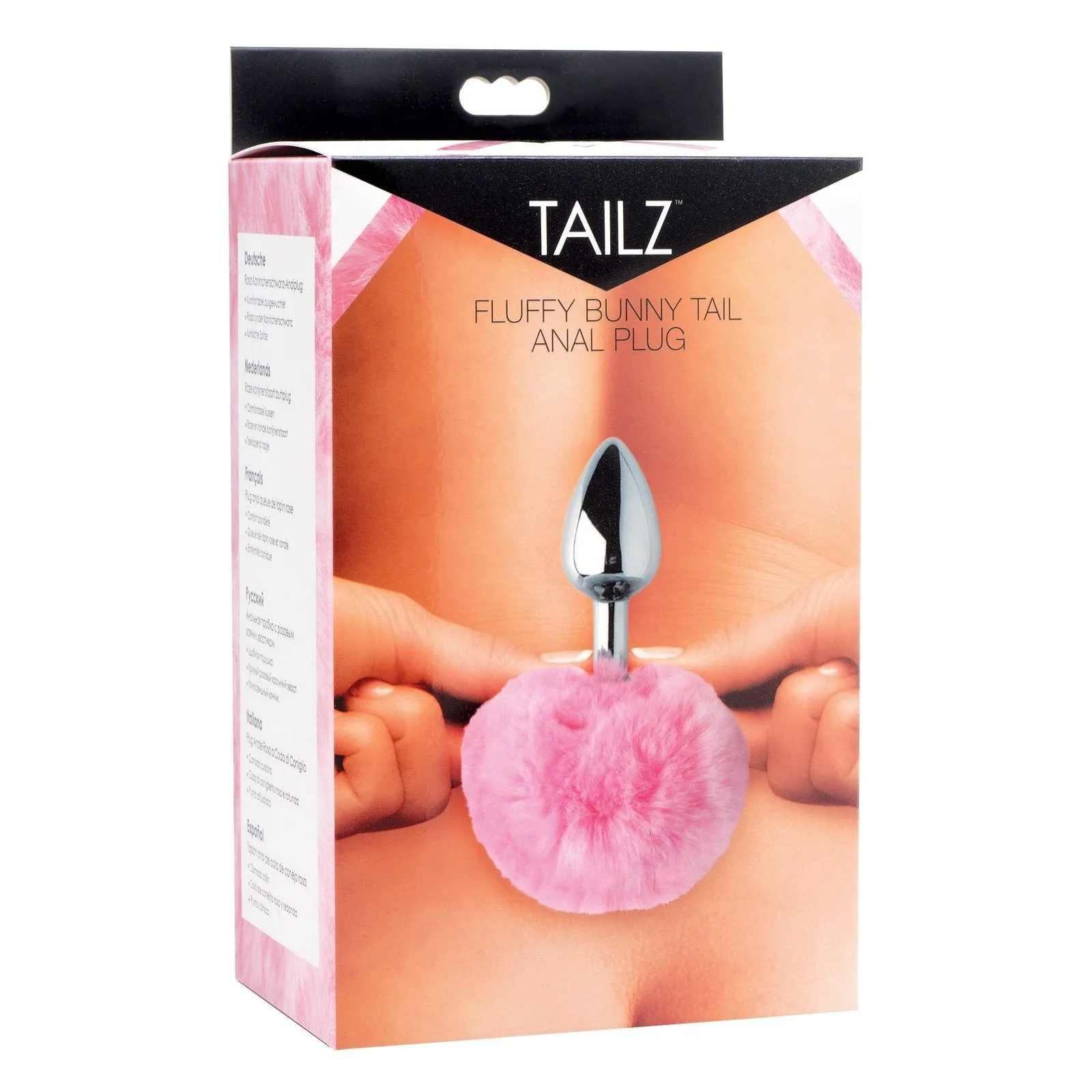 Fluffy Bunny Tail Anal Plug