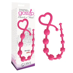 Gossip Hearts N Studs Magenta