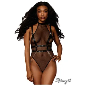 Harness Net Teddy by Dreamgirl