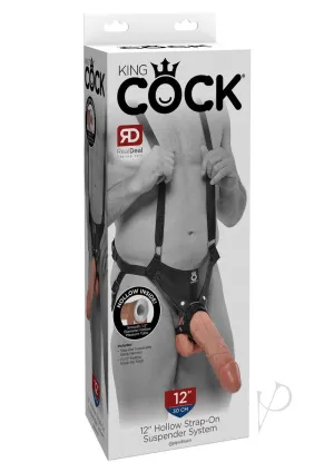 Kc Hollow Strap On Suspender 12 Flesh
