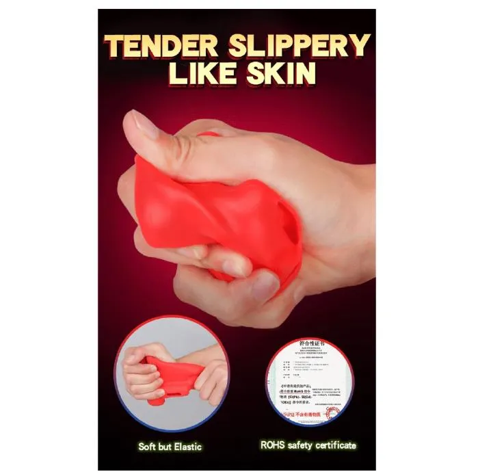 Leten Heating Thrusting Electric Tongue Suck Lick Male Masturbator