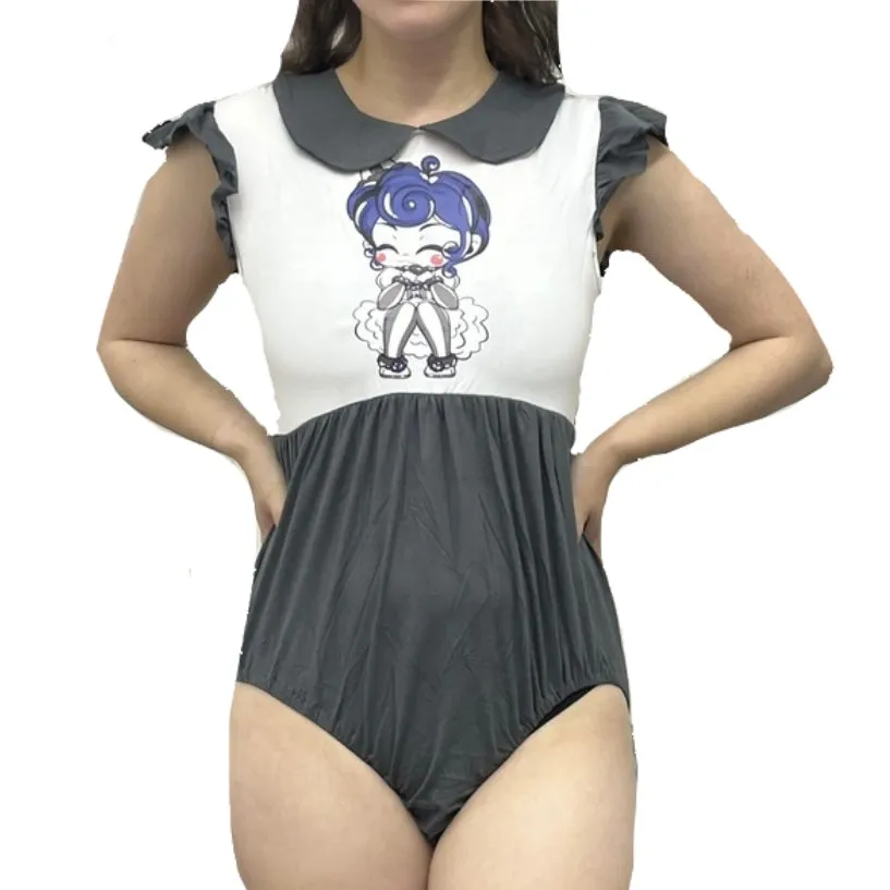 Lil Clown Cotton Collared Bodysuit