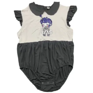 Lil Clown Cotton Collared Bodysuit