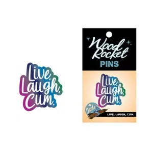 Live. Laugh. Cum Pin