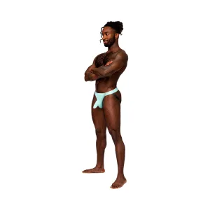 Male Power Easy Breezy Jock Sleeve Aqua S/m
