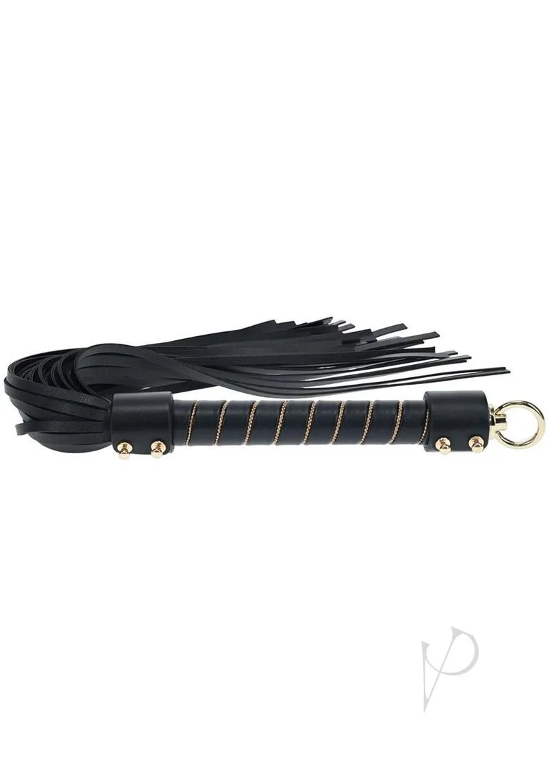 Ouch London Coll Flogger Blk