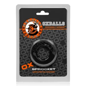 OxBalls Sprocket. Cockring. Black