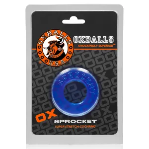OxBalls Sprocket. Cockring. Ice Blue