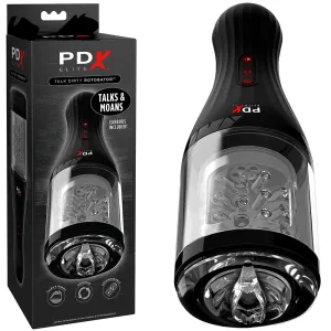 Pipedream Extreme Toyz Elite Talk Dirty Rotobator AUTO Male Masturbator Sex Toy
