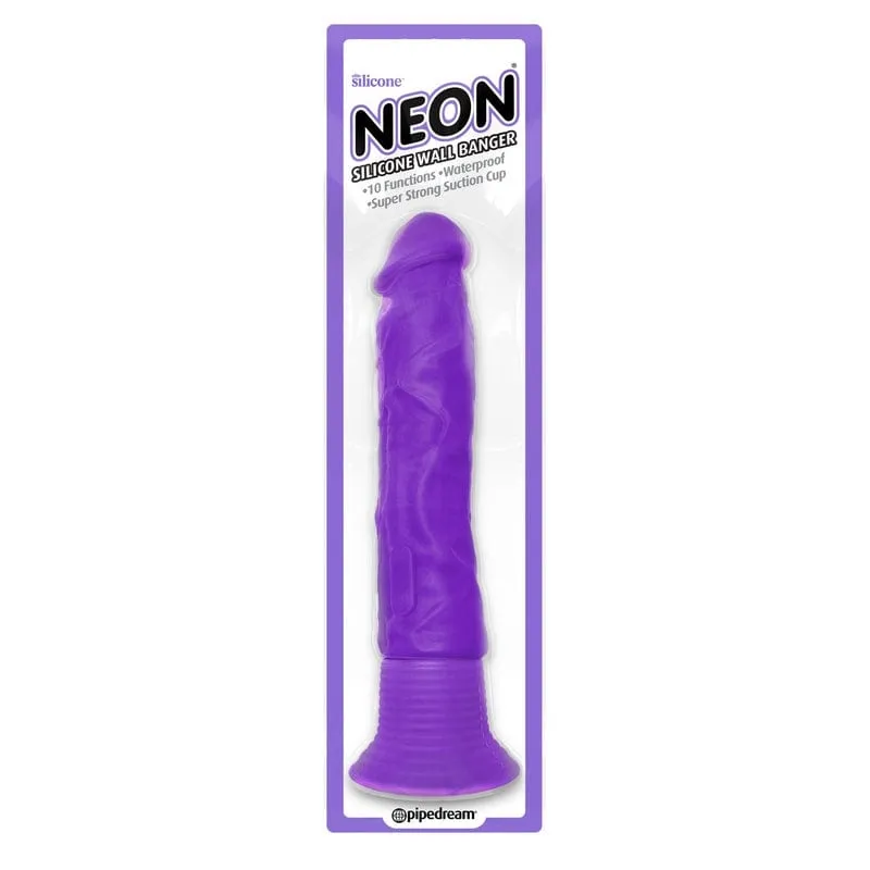 Pipedream Products Neon Silicone Wall Banger Dildo