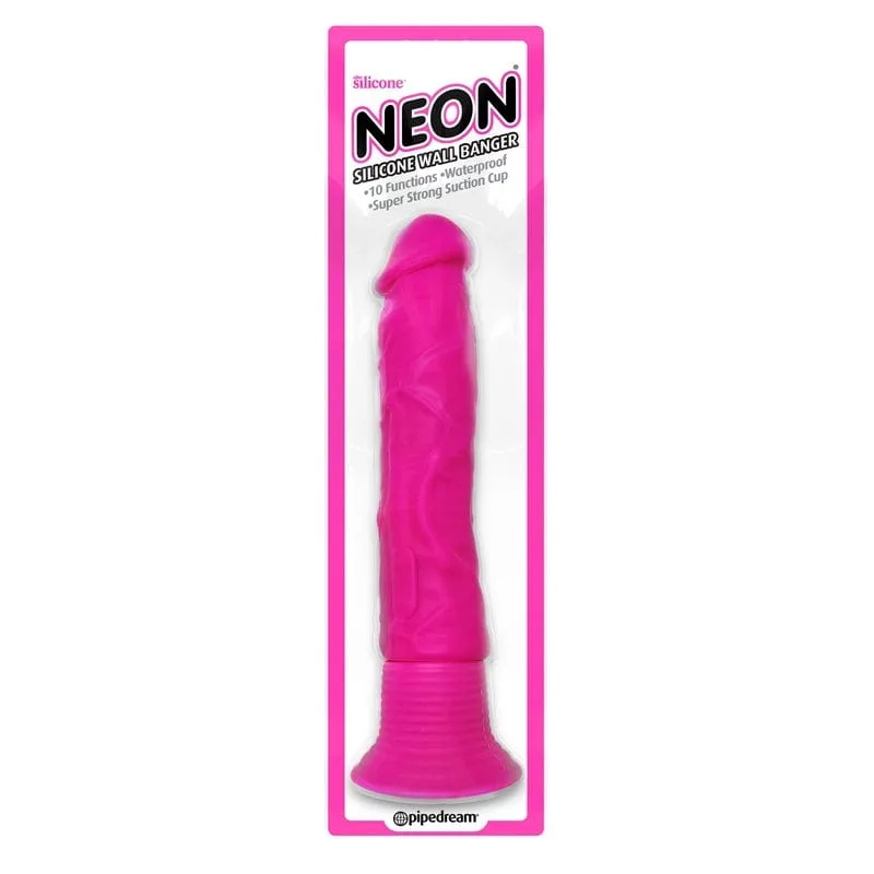 Pipedream Products Neon Silicone Wall Banger Dildo