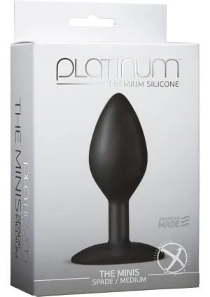 Platinum Mini Spade Med Black